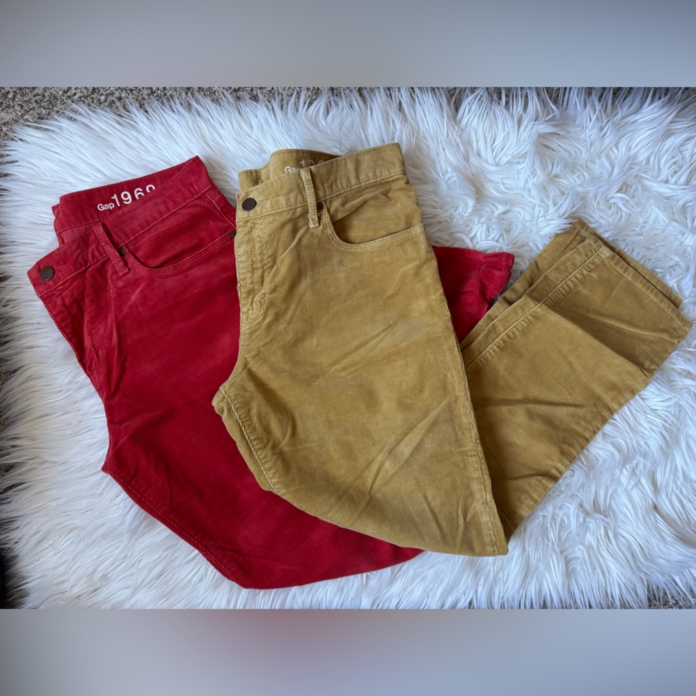 GAP Set of 2 1969 Sexy Boyfriend Cords